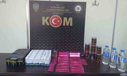 Yüzlerce makaron ele geçirildi