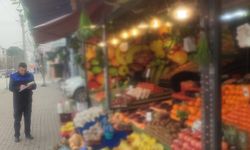 Zabıtadan manav denetemi