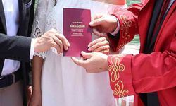 Zonguldak'ta 2025 yılında 3 bin 493 çift dünyaevine girdi