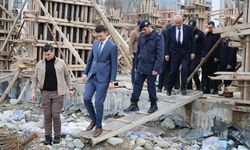 Arhavi Hüseyin Gürkan Lisesi inşaatı sürüyor