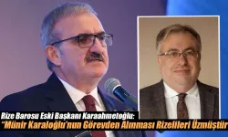 Karaahmetoğlu: "Karaloğlu’nun Görevden Alınmasına Üzüldük"
