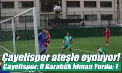 Çayelispor evinde altın değerinde 3 puan kaybetti
