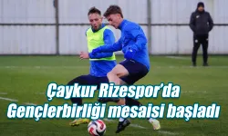 Çaykur Rizespor Gençlerbirliği deplasmanı hazırlıklarına start verdi