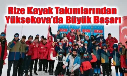 Rize Kayak Takımlarından Yüksekova’da Büyük Başarı