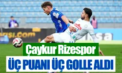 Çaykur Rizespor Kasımpaşa'yı 3-0'la geçti