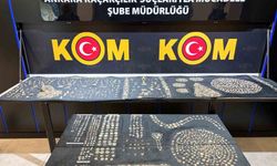 30 milyon liralık tarihi eser ele geçirildi