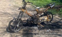 50 bin liralık motoruna 204 bin TL ceza yedi, motorunu yaktı