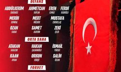 A Milli Futbol Takımı'nın, FIFA Dünya Kupası play-off maçları kadrosu açıklandı