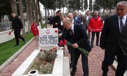 Adıyaman kent protokolü şehitlik ziyaretinde bulundu