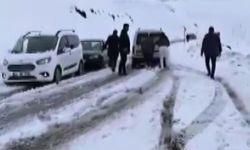 Adıyaman'ın yüksek kesimlerinde kar yağışı