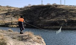 Ağ ile avlanma yasağına uymayan şahsı jandarma yakaladı