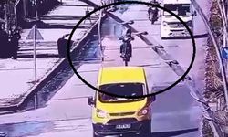 Akan trafiğe aldırış etmeden ön kaldıran sürücüye 46 bin TL ceza