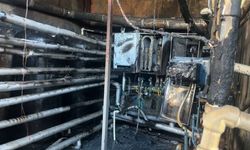 Alanya'da otelin kazan dairesinde çıkan yangın korkuttu