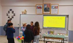 Altıntaş'ta öğrenciler kitapları drama ile canlandırdı