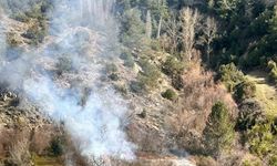 Arazisinde otları temizlik amaçlı yaktı, vatandaş orman yangını ihbarında bulundu