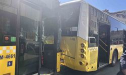 Ataşehir'de İETT otobüsleri çarpıştı: 1 yaralı