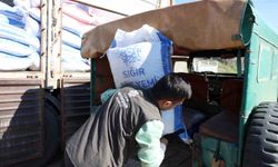 Aydın Büyükşehir'in yem desteği devam ediyor