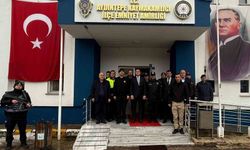 Aydıntepe'de vatandaşların ve görev başındaki personelin bayramı kutlandı