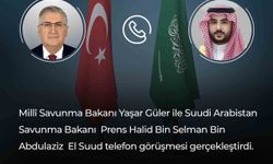 Bakan Güler, Suudi Arabistanlı mevkidaşı ile telefonda görüştü