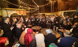 Bakanlar vatandaşlarla ateş başında sohbet etti