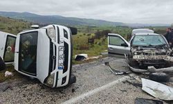 Balıkesir'de trafik kazası: 5 yaralı