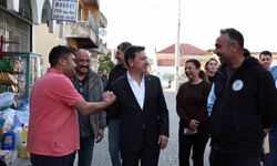 Başkan Aras Bafa'da halkla buluştu