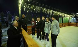 Başkan Büyükkılıç'tan gençlere müjde: Açık hava buz pateni pisti