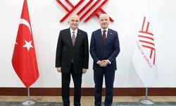 Başkan Özlü, YÖK başkanı ile görüştü