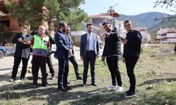 Başkan Tatık, Tavas'a değer katan projeleri sahada inceledi