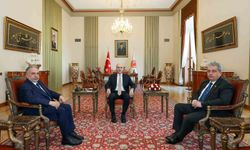 Başkan Yalçın'dan Meclis Başkanı Kurtulmuş'a anlamlı ziyaret