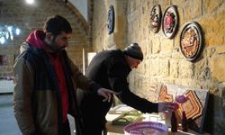 Bayburt'ta geri dönüşüm malzemeleri kadın eliyle sanata dönüştü