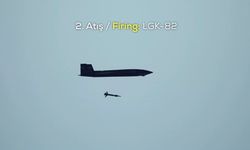 Bayraktar KIZILELMA LGK-82 ve TEBER-82 mühimmatlarıyla hedefi tam isabetle vurdu