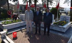 Bayram öncesi şehit mezarlarında çalışmalar yapıldı