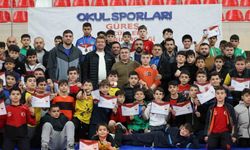 Bilecik'te 400 sporcu minderde ter döktü