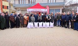 Bilecik'te 'Nohut Tohumu Dağıtım' programı gerçekleştirildi