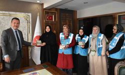 Bilecik'te öğrencilerden Filistin'e destek