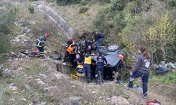 Bilecik'te otomobil takla attı: 2 yaralı