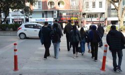 Bilecik'te yaya geçitlerinde duba düzenlemesi