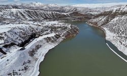 Bingöl'de kar sonrası güzel manzaralar ortaya çıktı