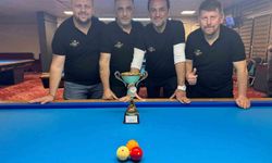Bölgesel 3 bant bilardo kulüpler ligi Düzce'de tamamlandı