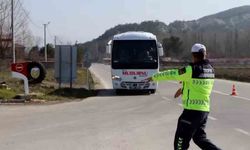 Bolu'da yolcu otobüslerine sivil jandarma denetimi