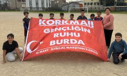 Bornovalı kursiyerlerden 'Korkma' mesajı
