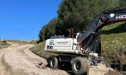 Bozdoğan Kale Mesire Alanı'nda yol çalışmaları başladı