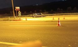 Buldan'da iki otomobil kavşakta çarpıştı; 1 yaralı