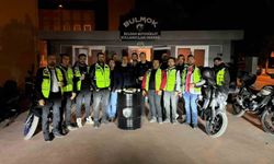 Buldanlı motosiklet sürücülerine 'güvenli sürüş' eğitimi