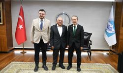 Büyükkılıç, Wushu Kung Fu Federasyonu Başkanı Akyüz ve heyetini ağırladı