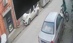 Çalınan bisikletini ertesi gün buldu