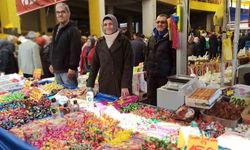 Devrek'te bayram şekerleri ve tatlıları görücüye çıktı