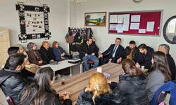 Dicle İlçe Milli Eğitim Müdürü Selçuk, öğrenci ve öğretmenlerle buluştu