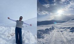 Diyadin'de kar engel tanımadı, öğretmenler görev başında